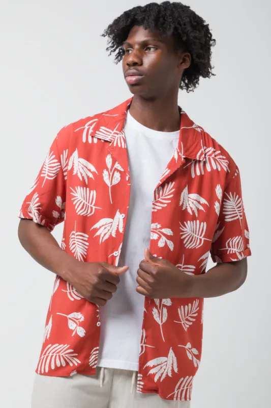 Short Sleeve Shirt Red sold by Ackermas