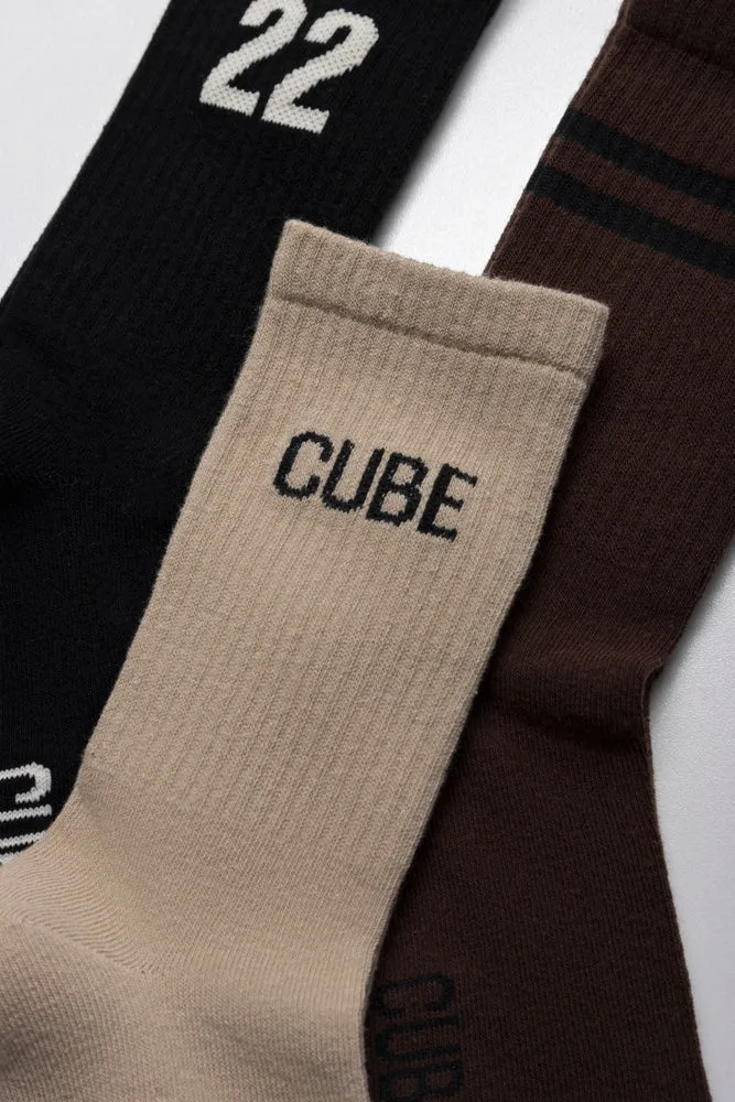 3 Pack Anklet Socks Natural sold by Ackermas product image thumbnail 2