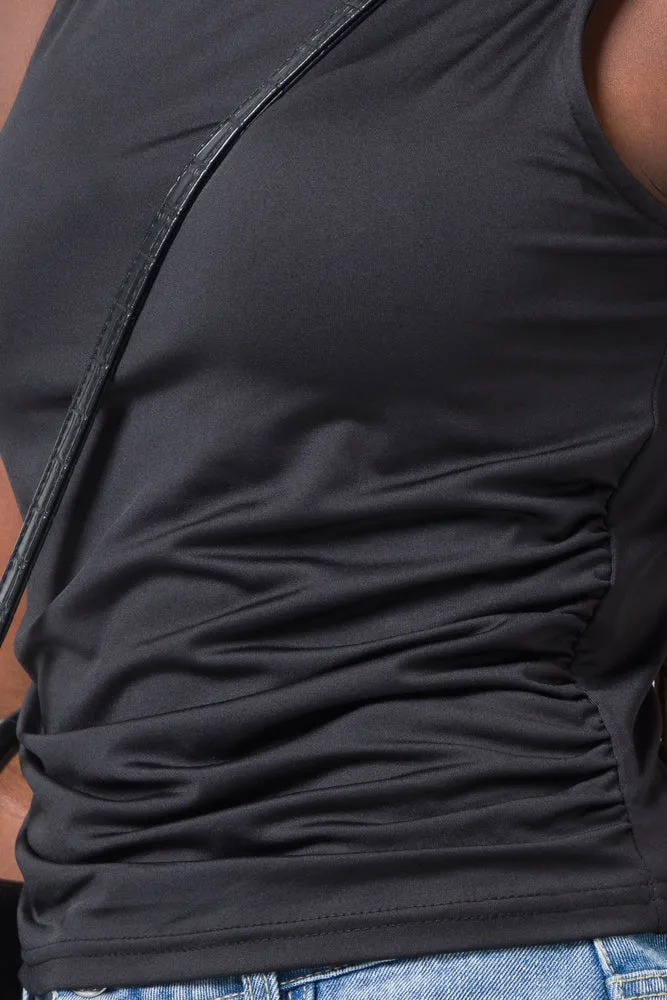 Side Ruch Top Black sold by Ackermas product image thumbnail 4