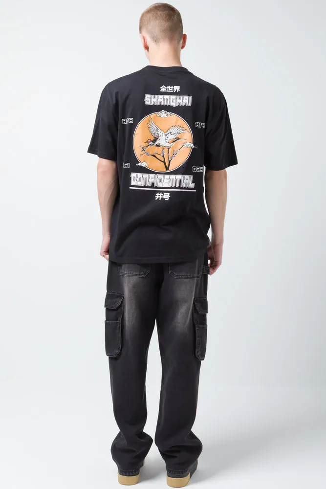 Short Sleeve T-Shirt Black sold by Ackermas product image thumbnail 3