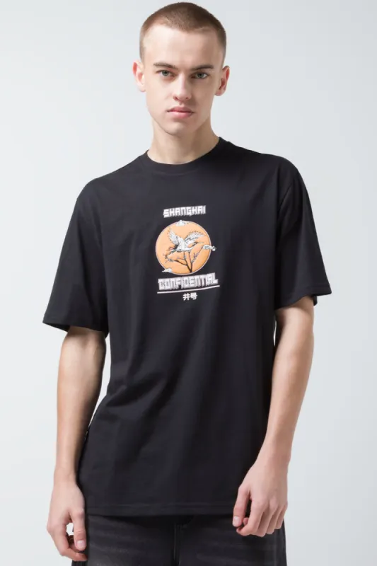 Short Sleeve T-Shirt Black sold by Ackermas