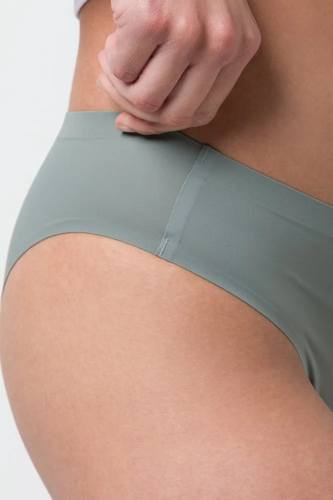 2 Pack Bonded Brazilian Panties Dusty Green sold by Ackermas product image thumbnail 4