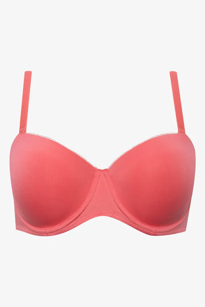 2 Pack Smooth Multiway Bras Coral And Grey sold by Ackermas