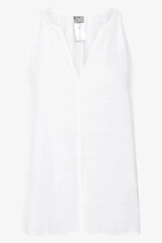 Swing Shell Top White sold by Ackermas