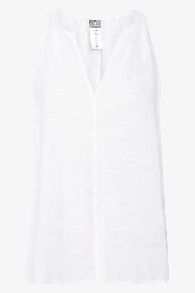 Swing Shell Top White sold by Ackermas