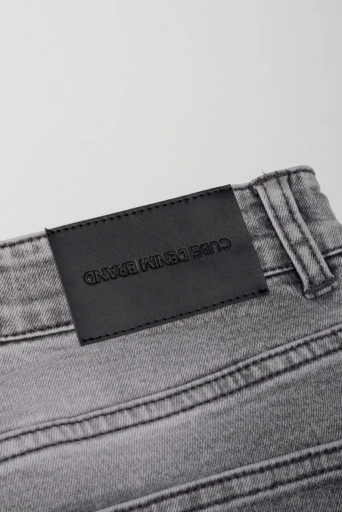 Ripped Drawstring Short Grey sold by Ackermas product image thumbnail 4