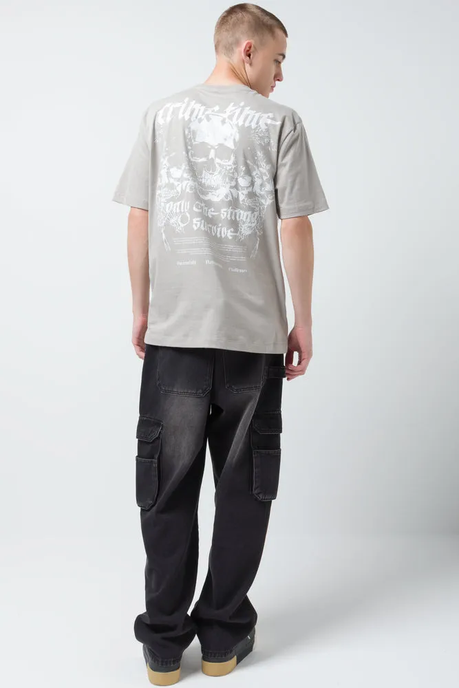 Short Sleeve T-Shirt Natural sold by Ackermas product image thumbnail 3