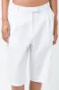 Wide Leg Short Pants White sold by Ackermas