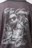 Pop Smoke Baseball Shirt Dark Grey sold by Ackermas