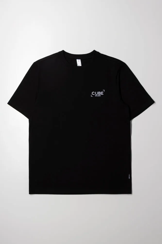 Graphic T-Shirt Black sold by Ackermas