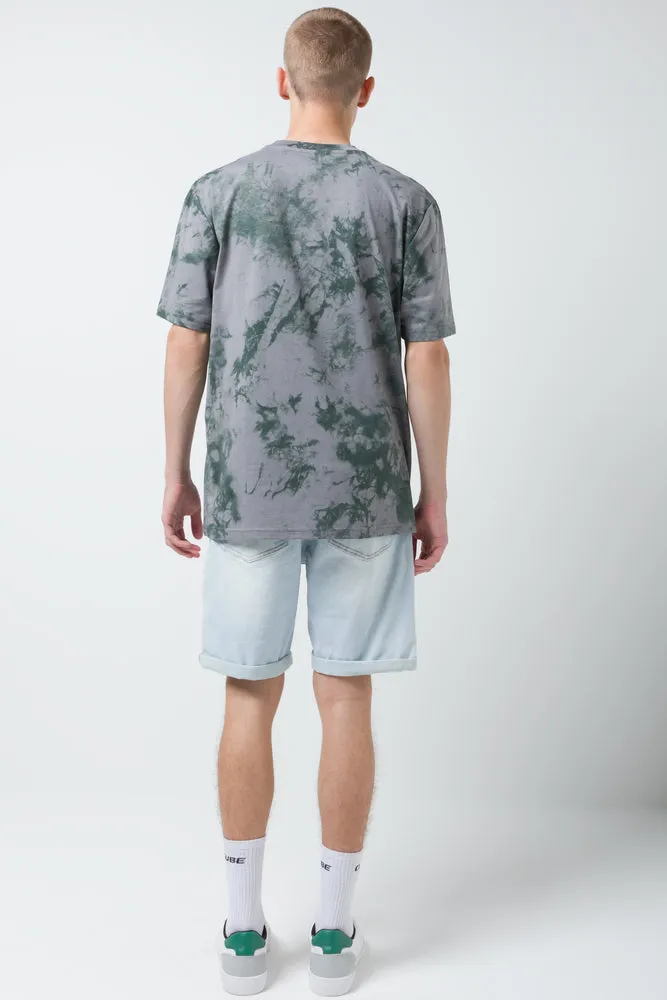 Ripped Drawstring Short Grey sold by Ackermas product image thumbnail 4