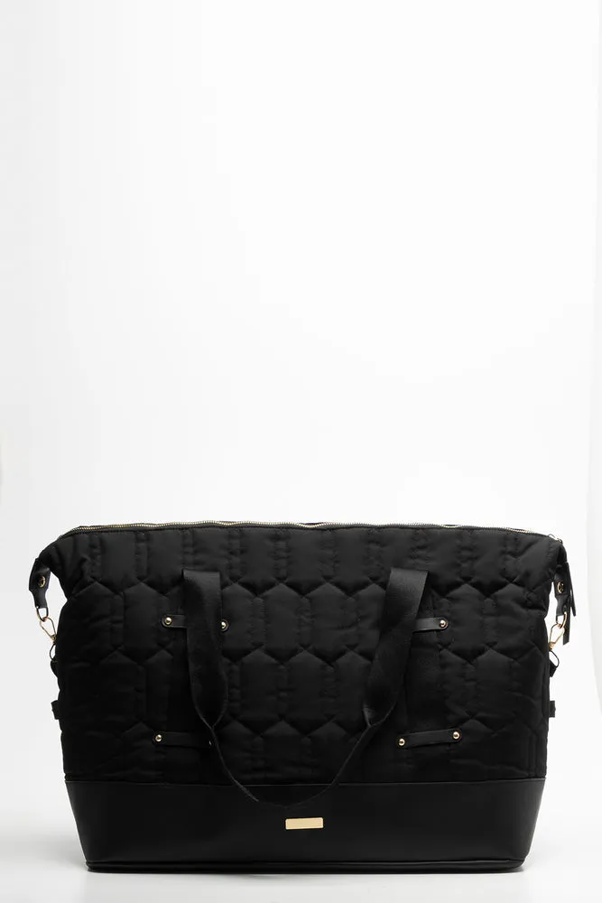 Travel Bag With Cosmetics Bag Set Black sold by Ackermas product image thumbnail 2