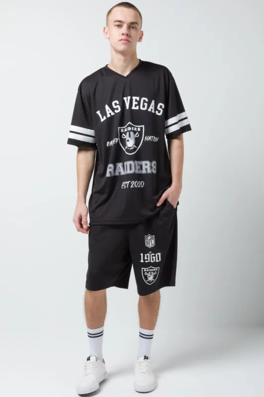 Raiders Shorts Black sold by Ackermas