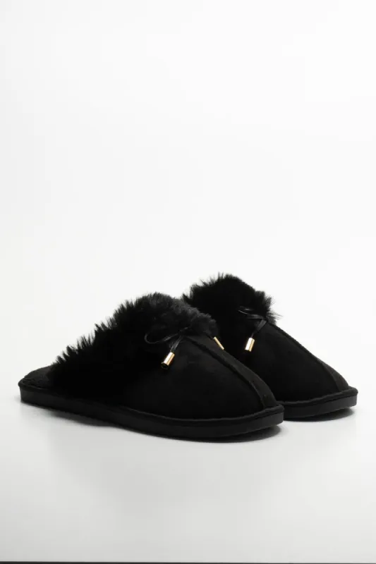 Slipper Black sold by Ackermas