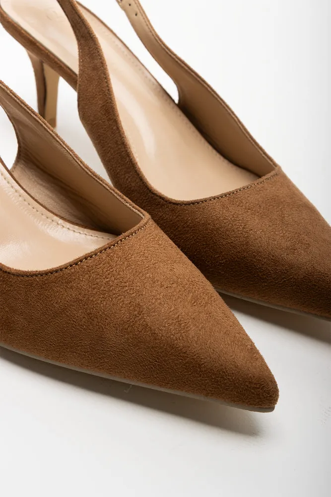 Slingback Heel Brown sold by Ackermas product image thumbnail 3