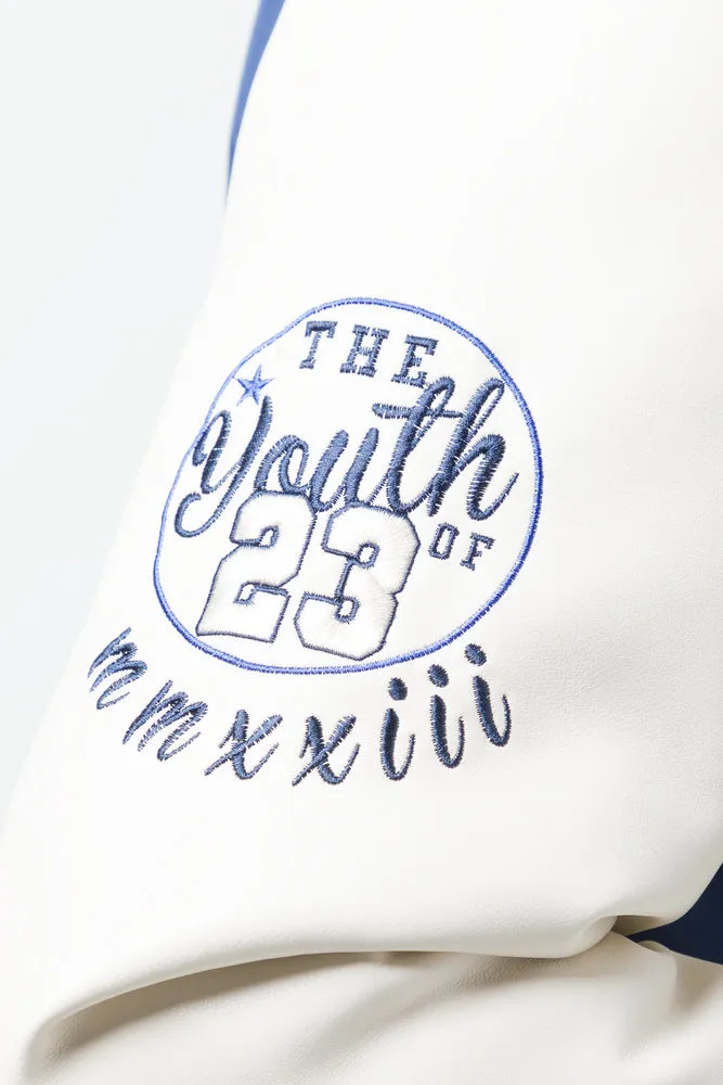 Basketball Jacket Navy sold by Ackermas product image thumbnail 5