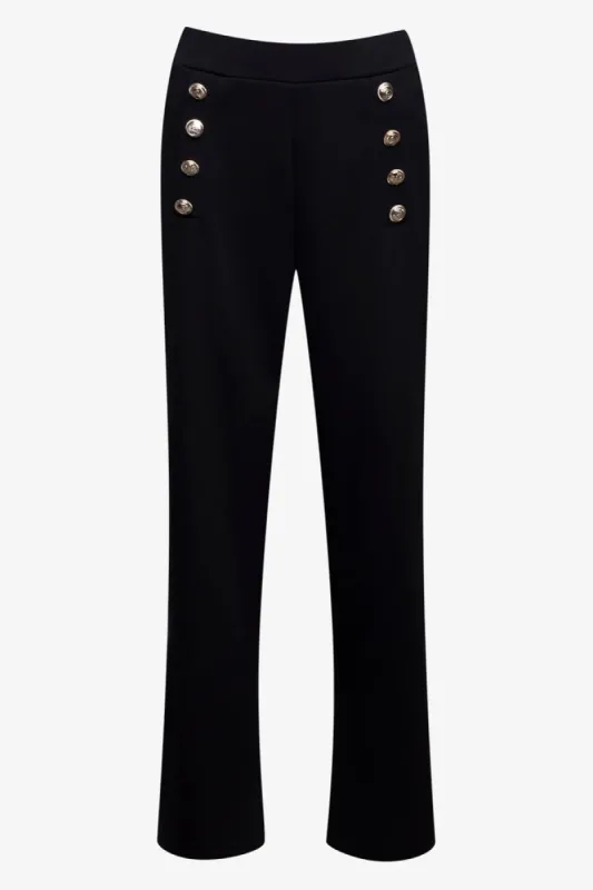 Wide Leg Pants Black sold by Ackermas