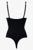 Shapewear Moulded Thong Bodysuit Black sold by Ackermas