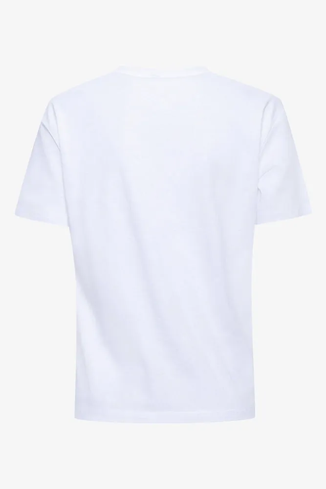 Women Short Sleeve T-Shirt White sold by Ackermas product image thumbnail 2