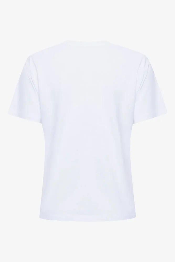 Flower Short Sleeve T-Shirt White sold by Ackermas product image thumbnail 2