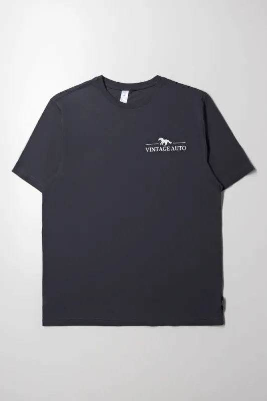 Short Sleeve T-Shirt Dark Grey sold by Ackermas