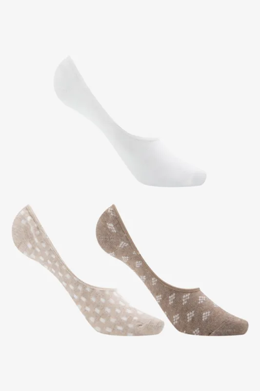 3 Pack Footliners Natural sold by Ackermas