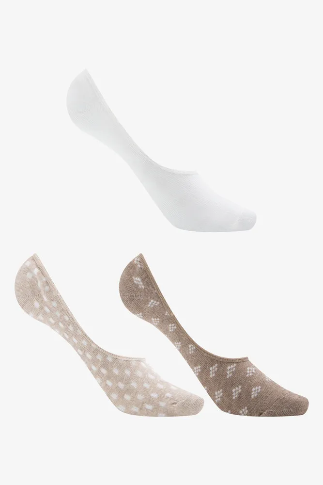 3 Pack Footliners Natural sold by Ackermas