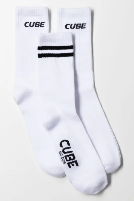 3 Pack Anklet Socks White sold by Ackermas