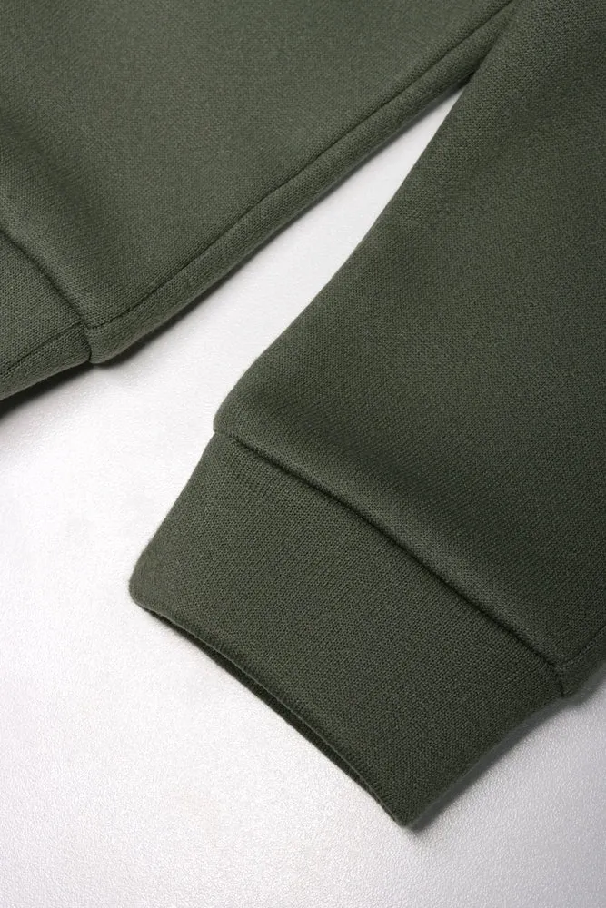 Colourblock Hooded Tracksuit Green, Cream and Burgundy sold by Ackermas product image thumbnail 3