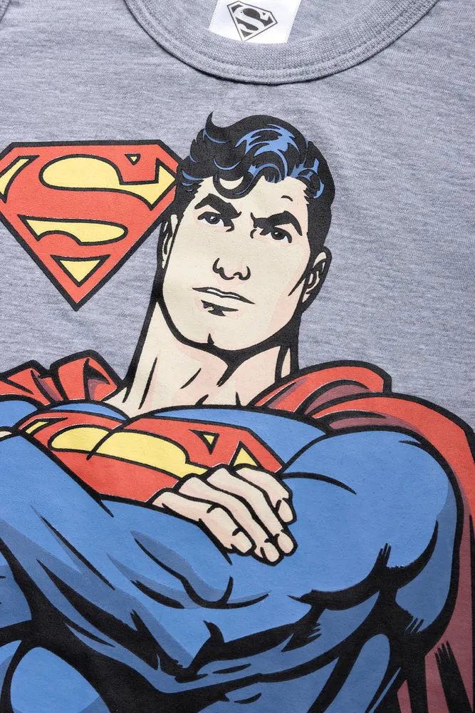 Superman Sleeveless Pyjamas Grey sold by Ackermas product image thumbnail 2