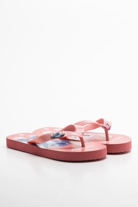 Angel And Stitch Flip Flop Pink sold by Ackermas