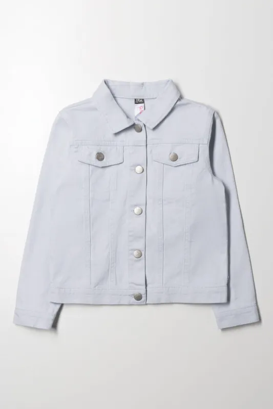 Denim Jacket Grey sold by Ackermas