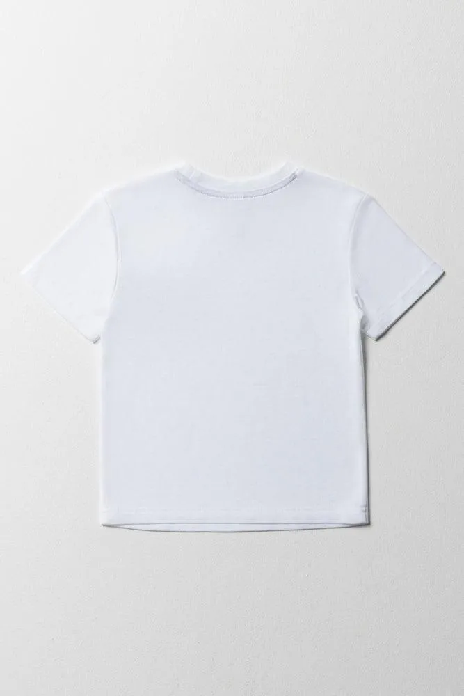 Pocket Short Sleeve T-Shirt White sold by Ackermas product image thumbnail 3