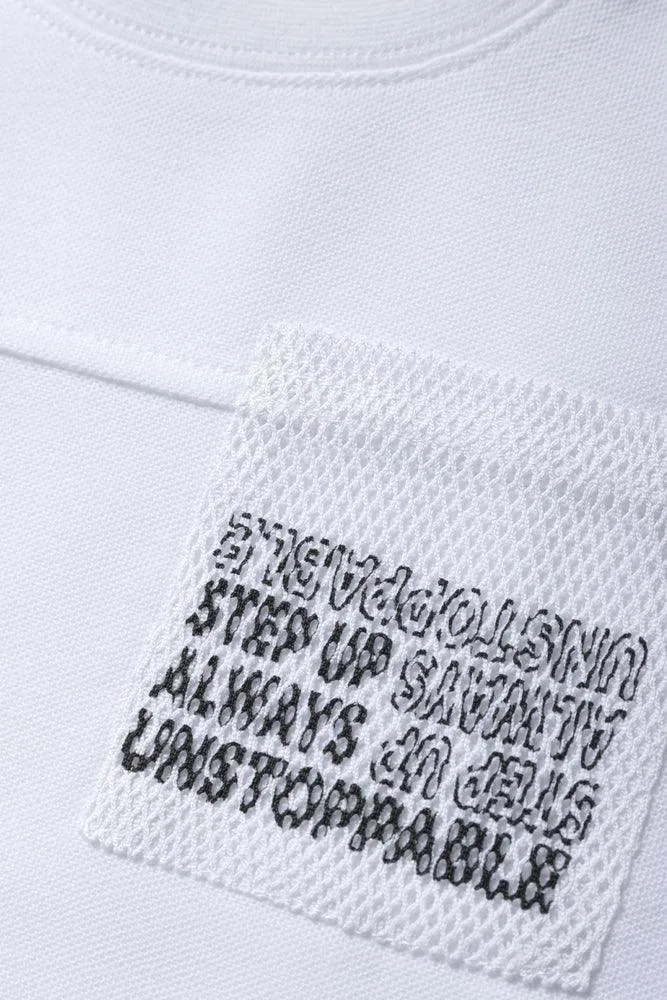 Pocket Short Sleeve T-Shirt White sold by Ackermas product image thumbnail 2