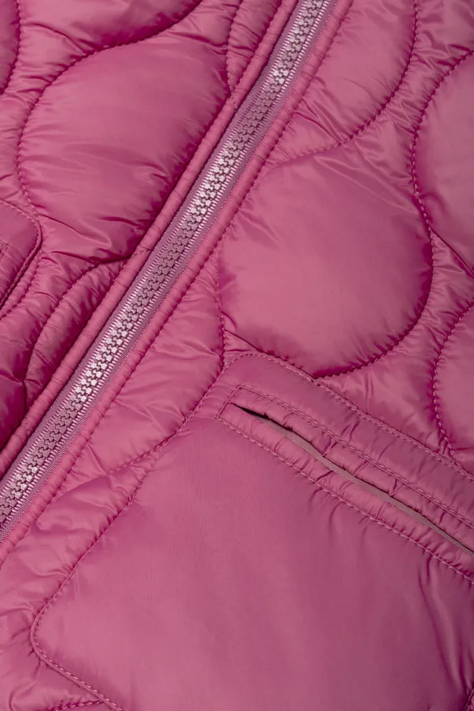 Hooded Puffer Jacket Purple sold by Ackermas product image thumbnail 3