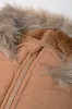 Hooded Puffer Coat Brown sold by Ackermas
