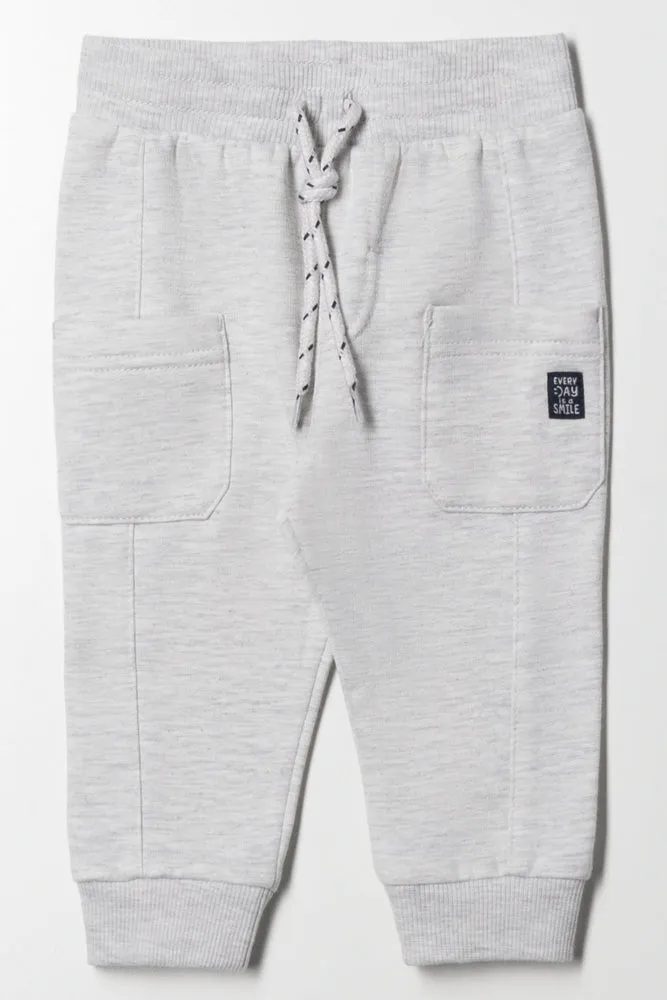 Cargo Track Pants Grey sold by Ackermas