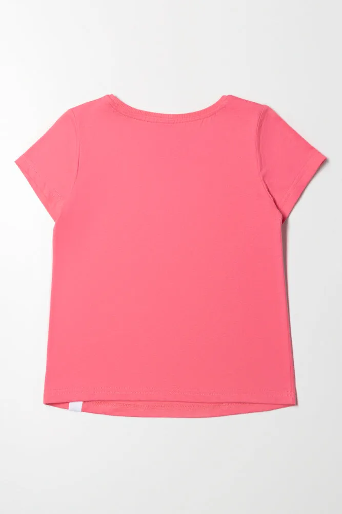 Short Sleeve T-Shirt Pink sold by Ackermas product image thumbnail 4