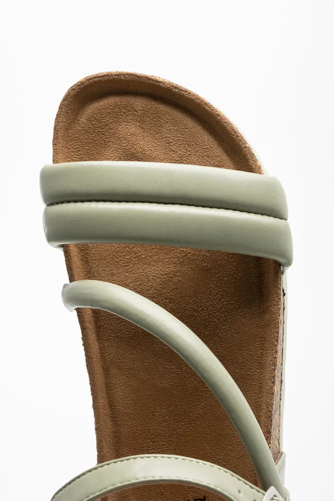 Diagonal Strap Sandal Green sold by Ackermas product image thumbnail 5