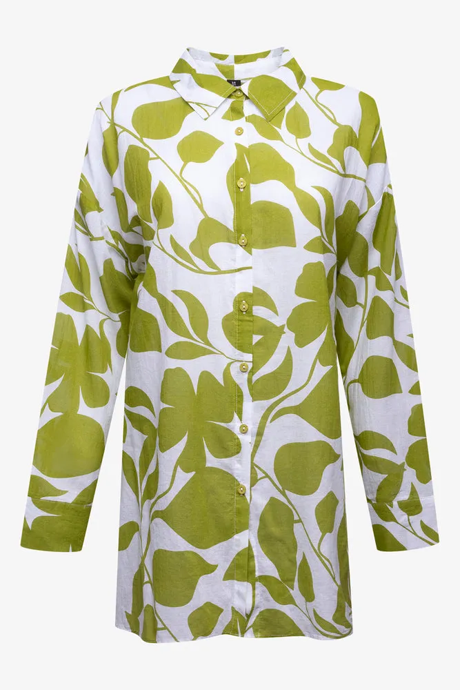 Longer Length Shirt Green sold by Ackermas