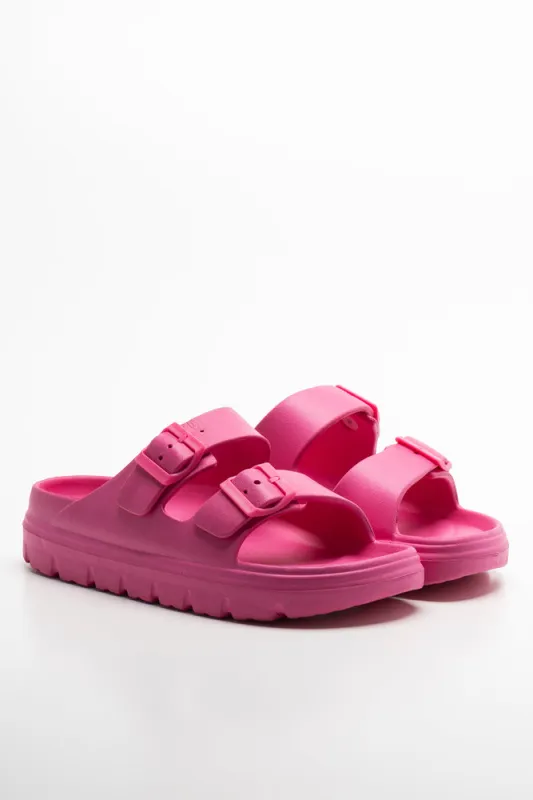 Double Strap Slide Pink sold by Ackermas