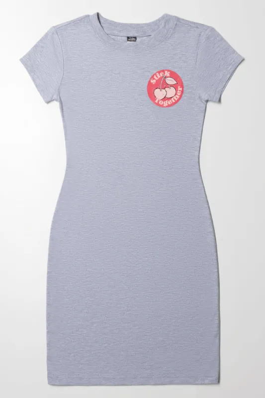 Bodycon Dress Grey sold by Ackermas