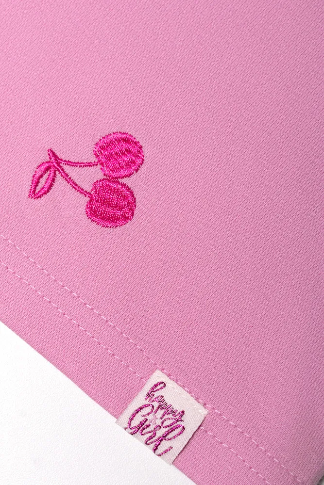 Unbrushed Fleece Shorts Set Pink sold by Ackermas product image thumbnail 2