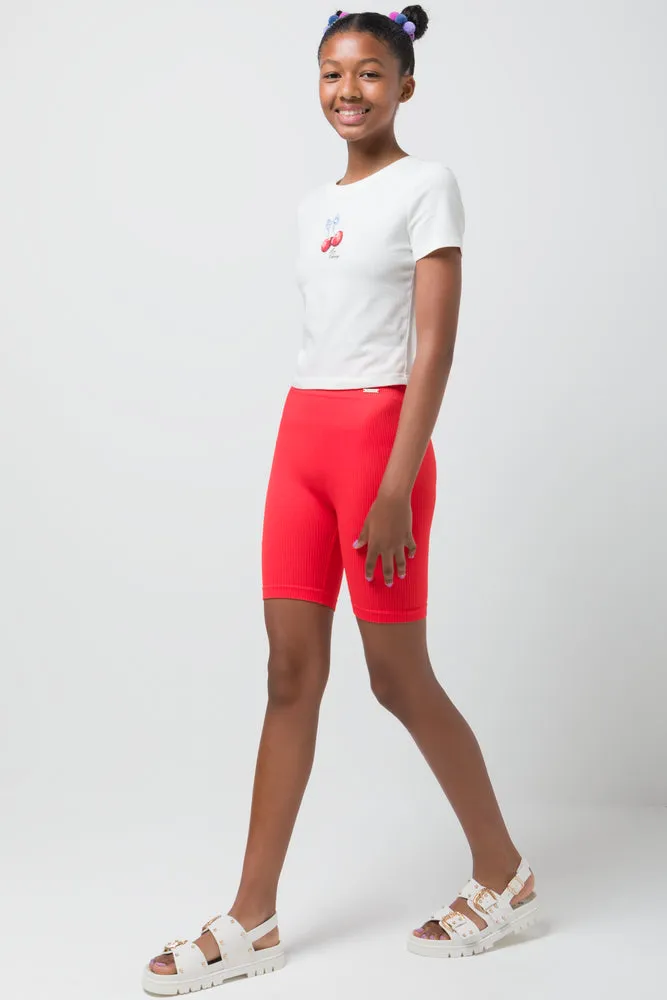 Baby T-Shirt With Cherry Print White sold by Ackermas product image thumbnail 2