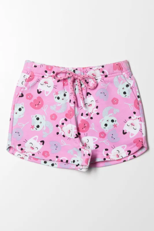 Gabby's Dollhouse Short Pink sold by Ackermas