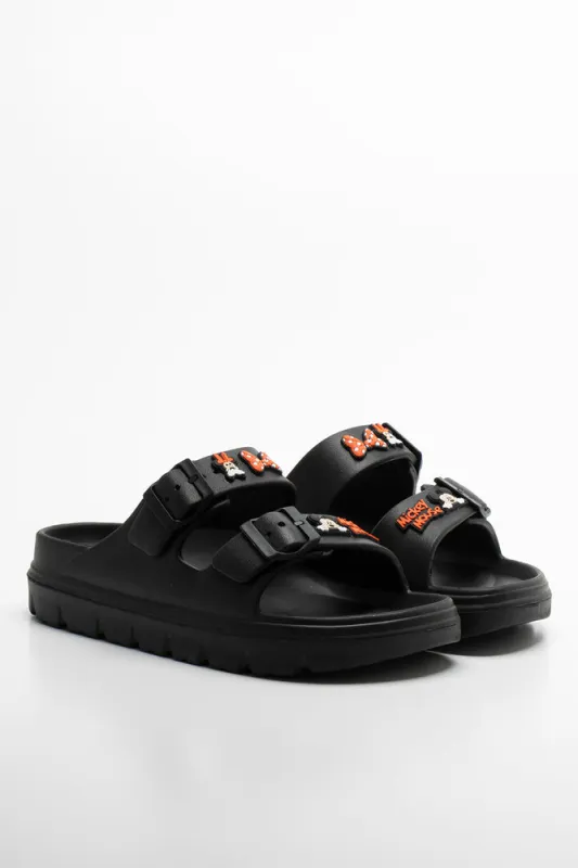 Minnie Mouse Slide Black sold by Ackermas
