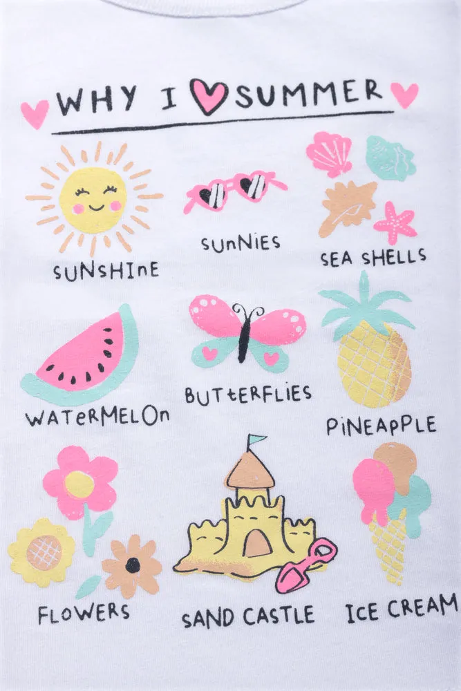 Puff Sleeve Tee White sold by Ackermas product image thumbnail 2