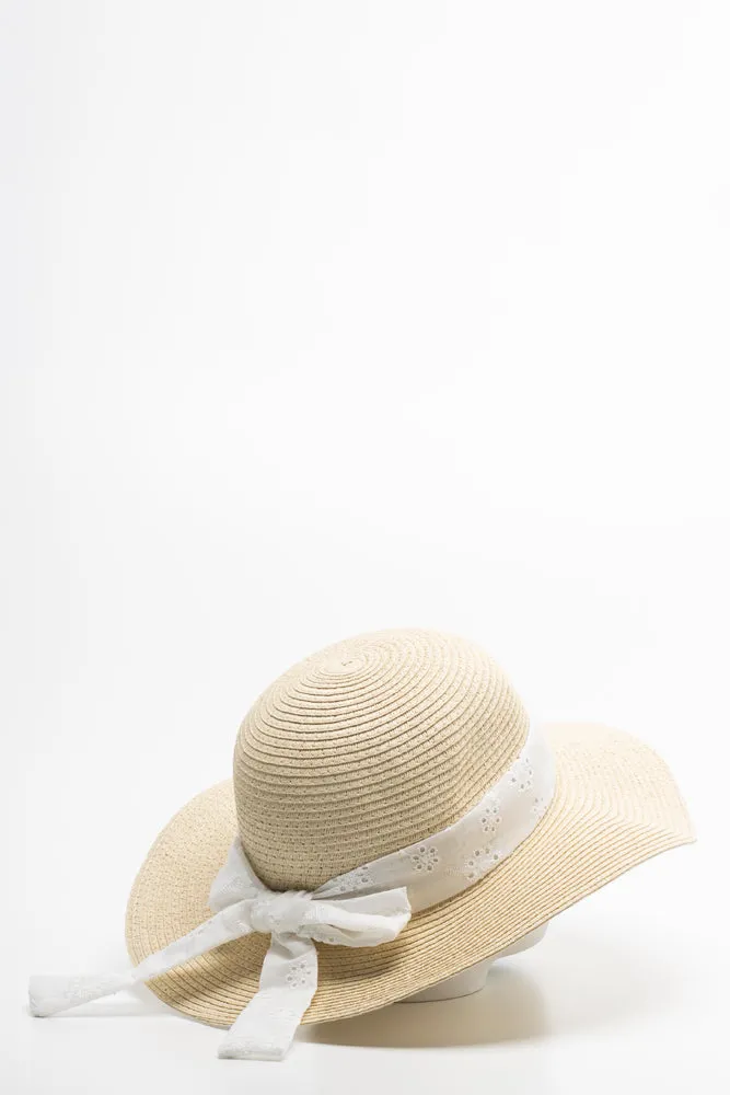 Sunhat Ribbon white sold by Ackermas product image thumbnail 2