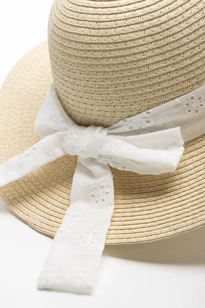 Sunhat Ribbon white sold by Ackermas product image thumbnail 3