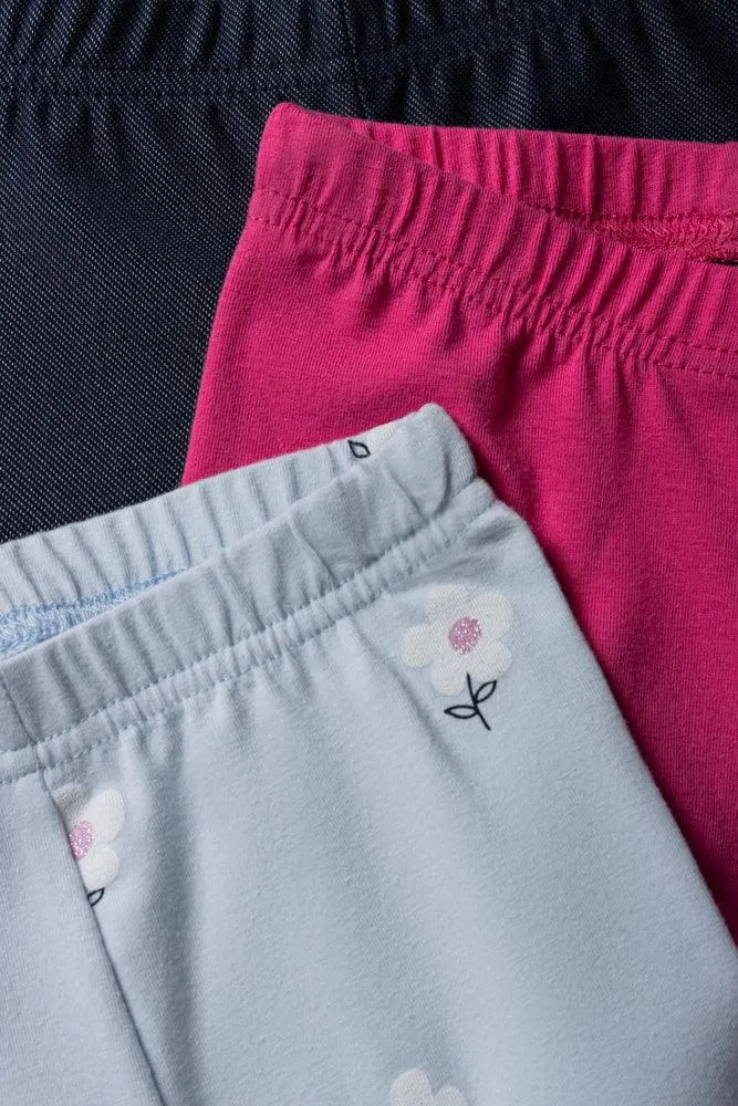 3 Pack Cycle Shorts Pink & Blue sold by Ackermas product image thumbnail 2